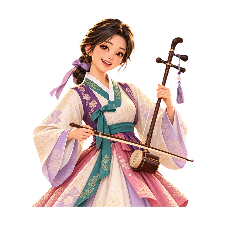 ENFP 불꽃 연주꾼 — 해금 악사